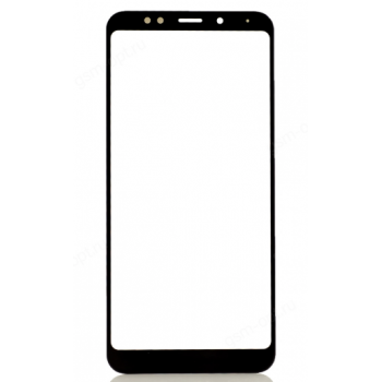 Стекло (для ремонта дисплея) Xiaomi Redmi 5 Plus, цвет черный