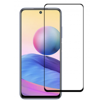 Защитное стекло для Xiaomi Redmi Note 10/ Redmi Note 10S, full glue, цвет черный