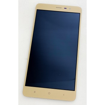 Дисплей (экран) для Xiaomi Redmi Note 3 ксиоми, Redmi Note 3 Pro ксиоми + тачскрин, цвет золотой, 147x73 mm