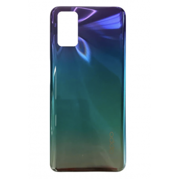 Задняя крышка для Oppo A72/A92, фиолетовая, Aurora Purple, оригинал (Китай) 