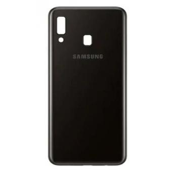 Задняя крышка для Samsung A405 Galaxy A40 2019, черная, оригинал