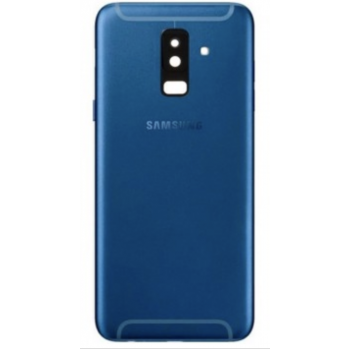 Задняя крышка для Samsung A605F Dual Galaxy A6 Plus (2018), синяя, оригинал