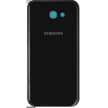 Задняя крышка для Samsung A720F Galaxy A7 (2017), черная, Black Sky