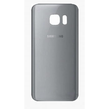Задняя крышка для Samsung G930F Galaxy S7, серебристая