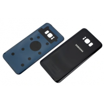 Задняя крышка для Samsung G955F Galaxy S8 Plus (2017), черная, Midnight Black