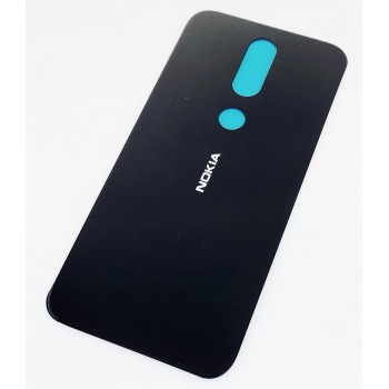 Задняя крышка для Nokia 4.2 TA-1133/TA-1149/TA-1150/TA-1152/TA-1157/TA-1184, черная, оригинал 