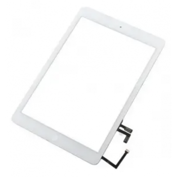 Тачскрин (сенсор) для iPad Air белый, полный комплект,  высокого качества