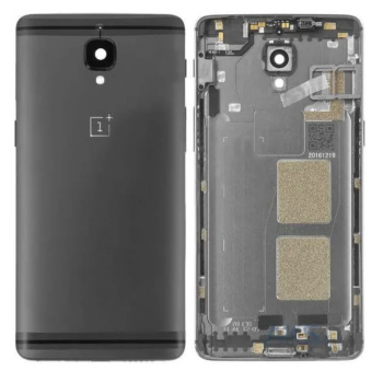 Задняя крышка для OnePlus 3 (A3003)/Oneplus 3T A3010, черная, оригинал   