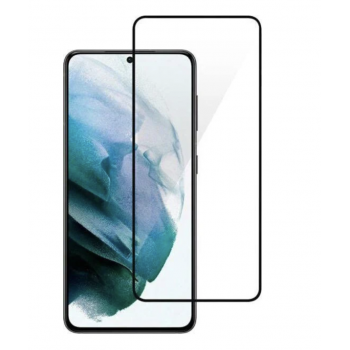 Защитное стекло для Samsung G991 Galaxy S21 5G, Full Glue, с олеофобным покрытием, цвет черный