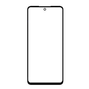 Скло корпусу для Tecno Pova 2 LE7/Pova 3 LF7n/Pova 5G LE8/Infinix Note 10/Note 11s, чорне, з OCA-плівкою