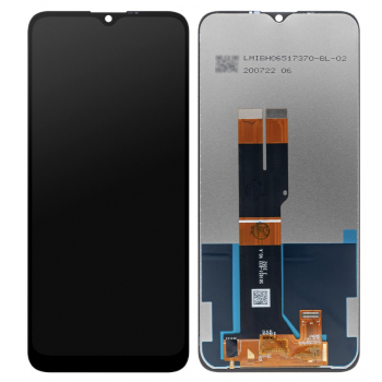 Дисплей (экран) для Nokia G10, Nokia G20 + тачскрин, черный