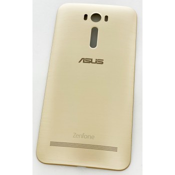 Задняя крышка для Asus ZenFone 2 Laser (ZE600KL/ZE601KL), золотистая, Sheer Gold, оригинал 
