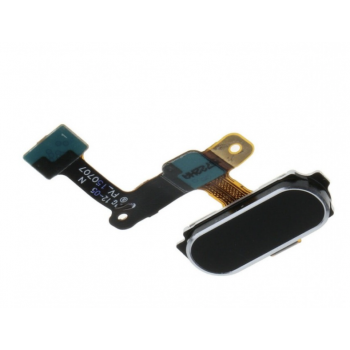 Шлейф для Samsung T810 Galaxy Tab S2 9.7/T813/T815/T819, с сканером отпечатка пальца, черного цвета