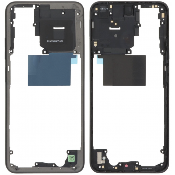 Рамка корпусу Xiaomi Redmi Note 12S чорна, Onyx Black
