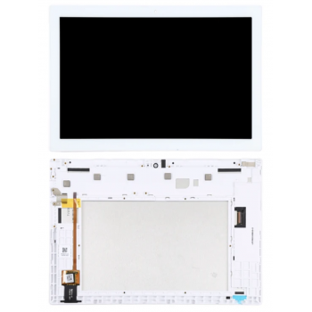 Дисплей (экран) для Lenovo Tab M10 HD TB-X505 + touchscreen, белый, оригинал (Китай) с передней панелью  