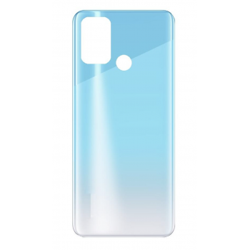 Задняя крышка Realme 7i, синяя, Polar Blue, оригинал (Китай)  