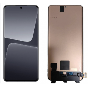 Дисплей (екран) для Xiaomi 13 Pro чорний, Amoled, оригінал PRC
