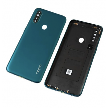 Задняя крышка для Oppo A31, зеленая, Lake Green, оригинал (Китай) + стекло камеры 