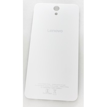 Задняя крышка для Lenovo S1 Vibe Lite (S1La40), белая, Matte White, оригинал 
