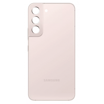 Задняя крышка для Samsung S906B Galaxy S22+ 5G, розовая, Pink Gold, оригинал (Китай) + стекло камеры 