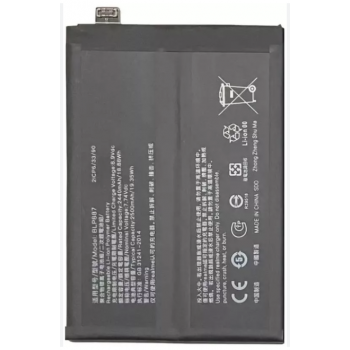 Акумулятор (батарея) BLP887, Realme GT2 /GT2 Pro /GT Neo 2 /GT Neo 3T, 2500mAh+2500mAh, оригінал PRC