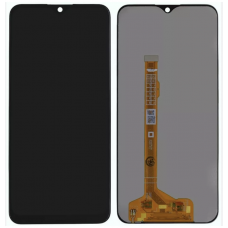 Дисплей (екран) для Vivo Y11 2019 /Y12 /Y15 /Y17 /Y3 /U3x чорний, оригінал PRC з рамкою, без датчиків наближення та освітлення