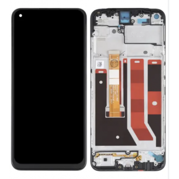 Дисплей (экран) для Oppo A53 4G 2020/A53s/A32/A33 2020 + touchscreen, черный, с передней панелью, оригинал (Китай) p/n : BV065WBM-L03-MB00 
