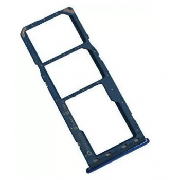 Слот Sim-карты и карты памяти для Samsung M315F Galaxy M31, синий, Light Blue, на две Sim-карты 