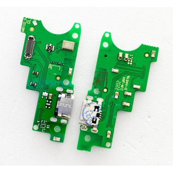 Шлейф для Motorola XT2053-1 Moto E6s/XT2053-2/XT2053-3, с разьемом зарядки, плата зарядки
