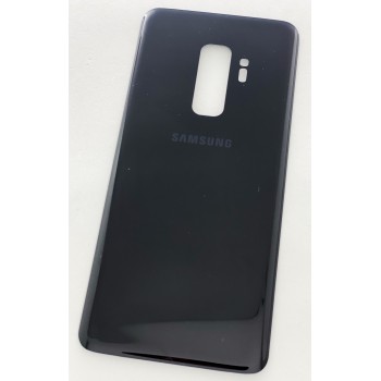 Задняя крышка для Samsung G965F Galaxy S9 Plus, черная, Midnight Black, оригинал