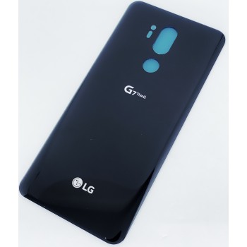 Задняя крышка для LG G710 G7 ThinQ, черная, New Aurora Black, оригинал (Китай)