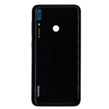 Задняя крышка для Huawei Y7 Prime 2019 (DUB-LX3), черная, Midnight Black, оригинал