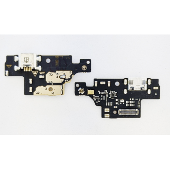 Шлейф для ZTE Blade A7 2020, с разъемом зарядки, с микрофоном, плата зарядки