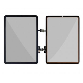 Тачскрин (стекло) для iPad Air 4 2020, черный, копия высокого качества 
