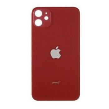 Задняя крышка для iPhone 11, красная, оригинал, в комплекте стекло камеры