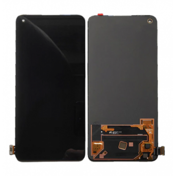 Дисплей (экран) для Realme GT Neo 2; OnePlus 9RT 5G + тачскрин, черный, Amoled, оригинал (Китай) переклеено стекло 