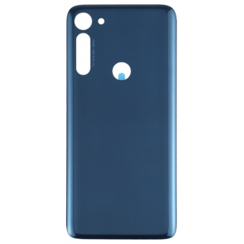 Задня кришка Motorola XT2041 Moto G8 Power, синя, Capri Blue, оригінал PRC