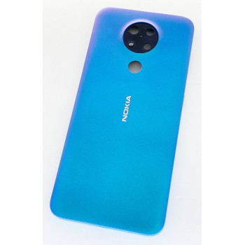 Задняя крышка Nokia 3.4, синяя, Fjord, оригинал (Китай)