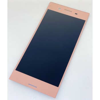 Дисплей (экран) для Sony G8141 Xperia XZ Premium/G8142 + тачскрин, розовый, Bronze Pink, оригинал (Китай)