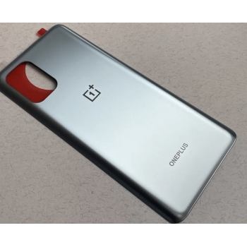 Задняя крышка для OnePlus 8T , серебристая, Lunar Silver 