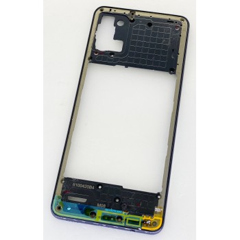 Средняя рамка корпуса Samsung A315F Galaxy A31, черная 