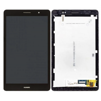 Дисплей (экран) для Huawei MediaPad T3 8.0 KOB-L09 + тачскрин, черный, оригинал (Китай) с передней панелью 