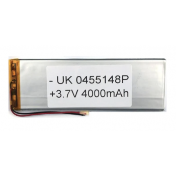 Аккумулятор универсальный 0455148P 147 х 50 х 3 мм 4000 mAh 3.7 V,