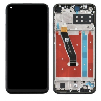 Дисплей (экран) для Huawei P40 Lite E /Y7p 2020/Honor 9C/Honor Play 3 + тачскрин, черный , с передней панелью, Midnight Black