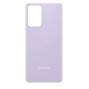 Задняя крышка для Samsung A525F Galaxy A52 2021, фиолетовая, оригинал (Китай) + стекло камеры