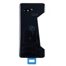 Задня кришка Asus ROG Phone ZS600KL, чорна, оригінал PRC + скло камери