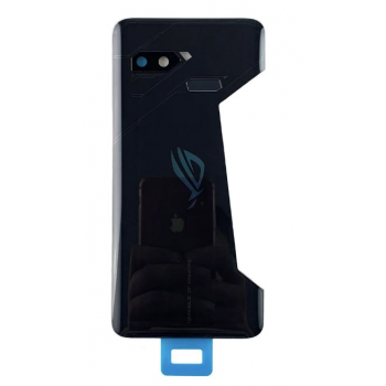 Задня кришка Asus ROG Phone ZS600KL, чорна, оригінал PRC + скло камери
