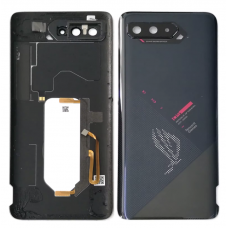Задня кришка Asus ROG Phone 5s ZS676KS, чорна, Phantom Black, оригінал PRC + скло камери