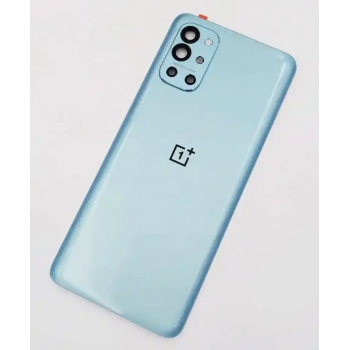 Задняя крышка для OnePlus 9R, синяя, Lake Blue, оригинал (Китай) + стекло камеры