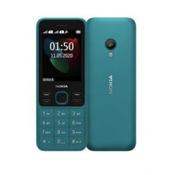 Корпус Nokia 150 2020 Dual Sim, зеленый, Cyan, без средней части 